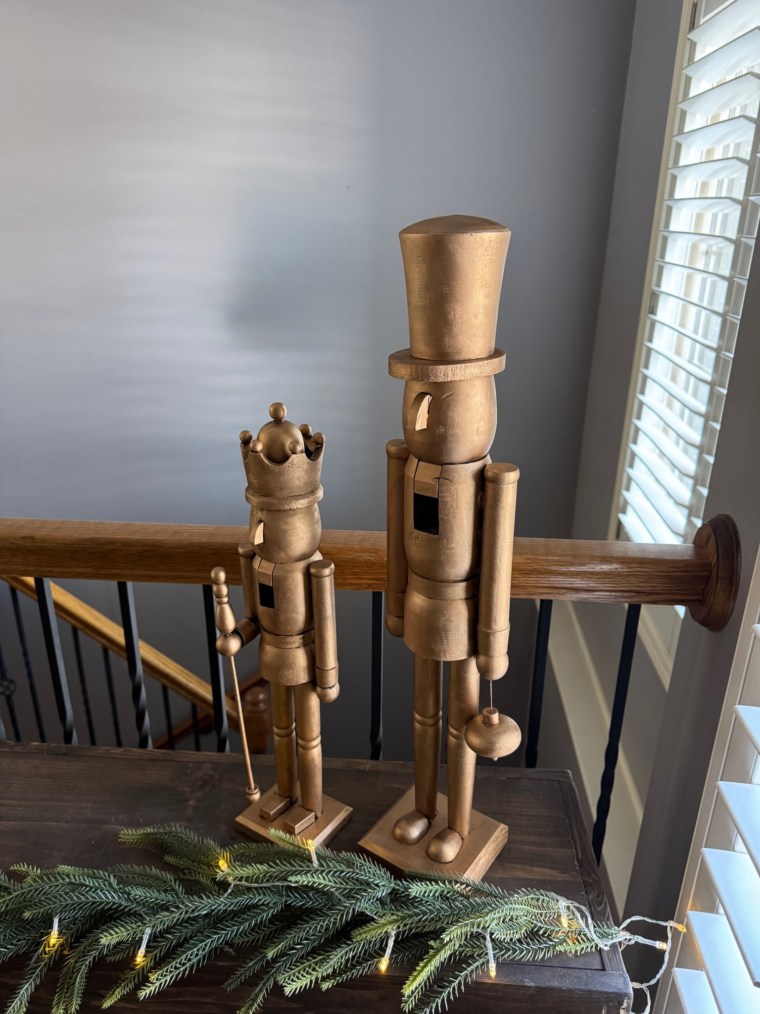 DIY painted gold nutcrackers  

#LTKHome #LTKHoliday #LTKSeasonal