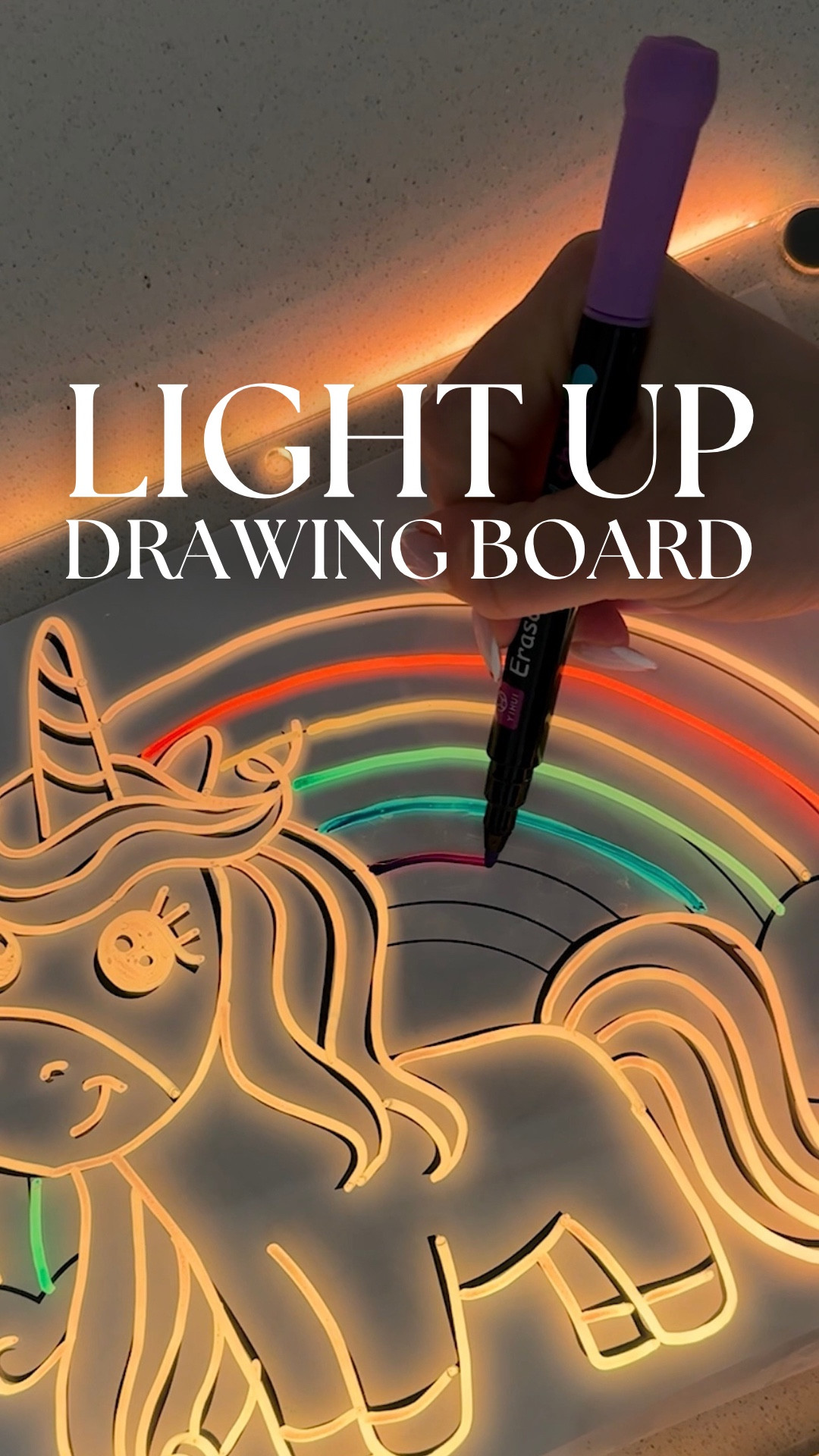 The LED drawing board that makes your art glow ✨ such a fun activity for kids! PLUS it’s rechargeable and easy to clean!

led board, light up drawing, doodle board, neon art, dry erase board, kids activity, rechargeable, tracing book, gift idea, amazon find

*affiliate link

#LTKKids #LTKHome #LTKSaleAlert