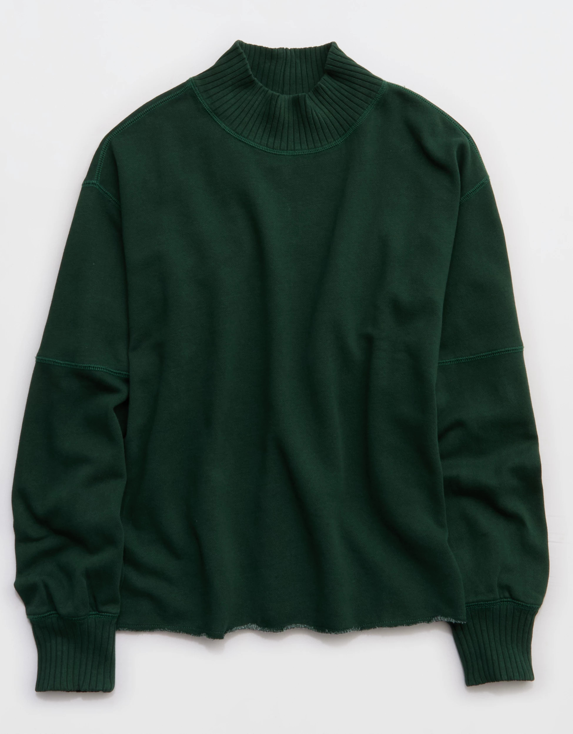 Aerie Layover Mockneck Sweatshirt | American Eagle Outfitters (US & CA)