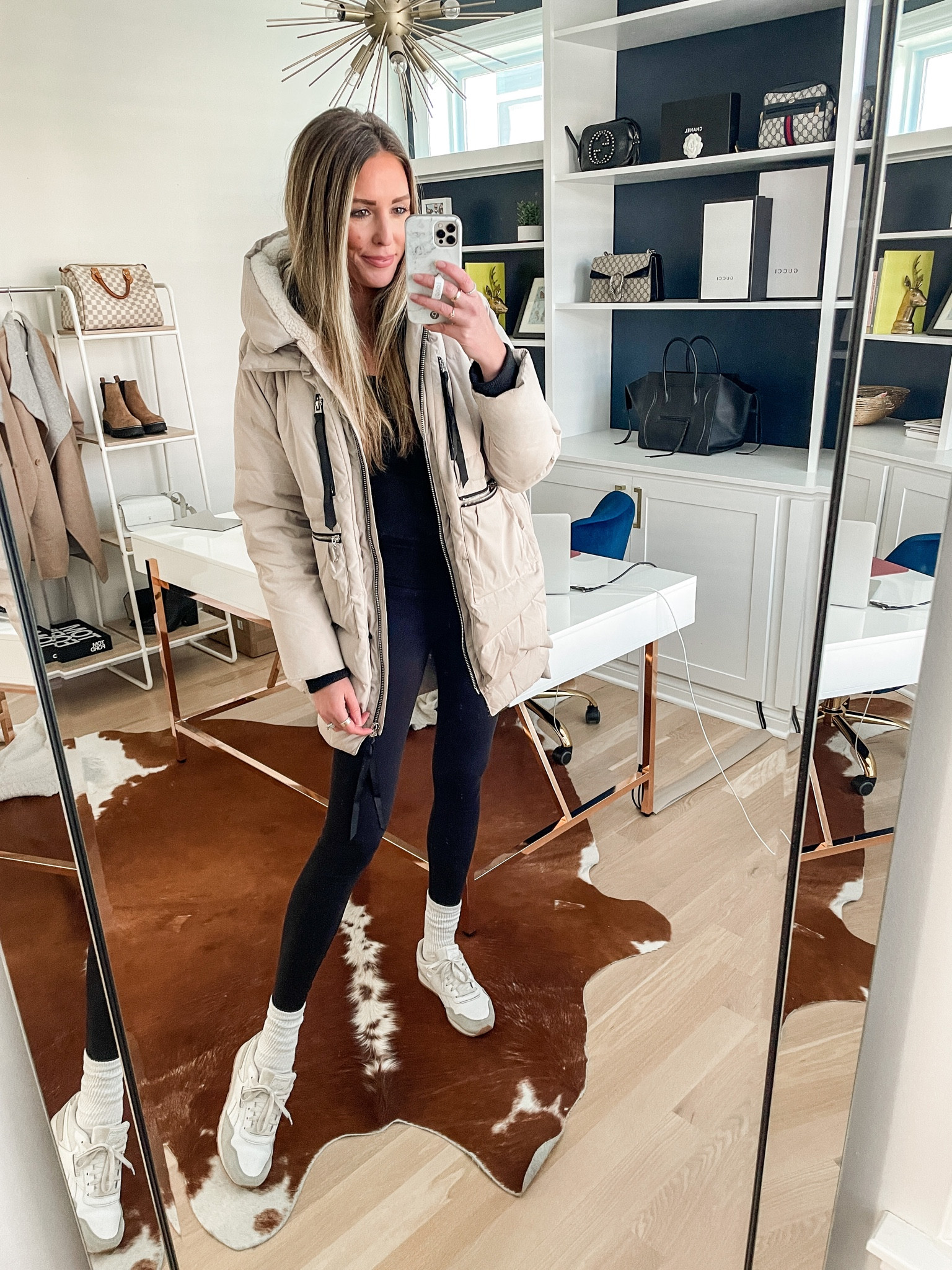 Winter coat / amazon fashion / winter outfit 

Small in the coat, tank and leggings. 7.5 in the sneakers 


#LTKstyletip #LTKshoecrush #LTKsalealert