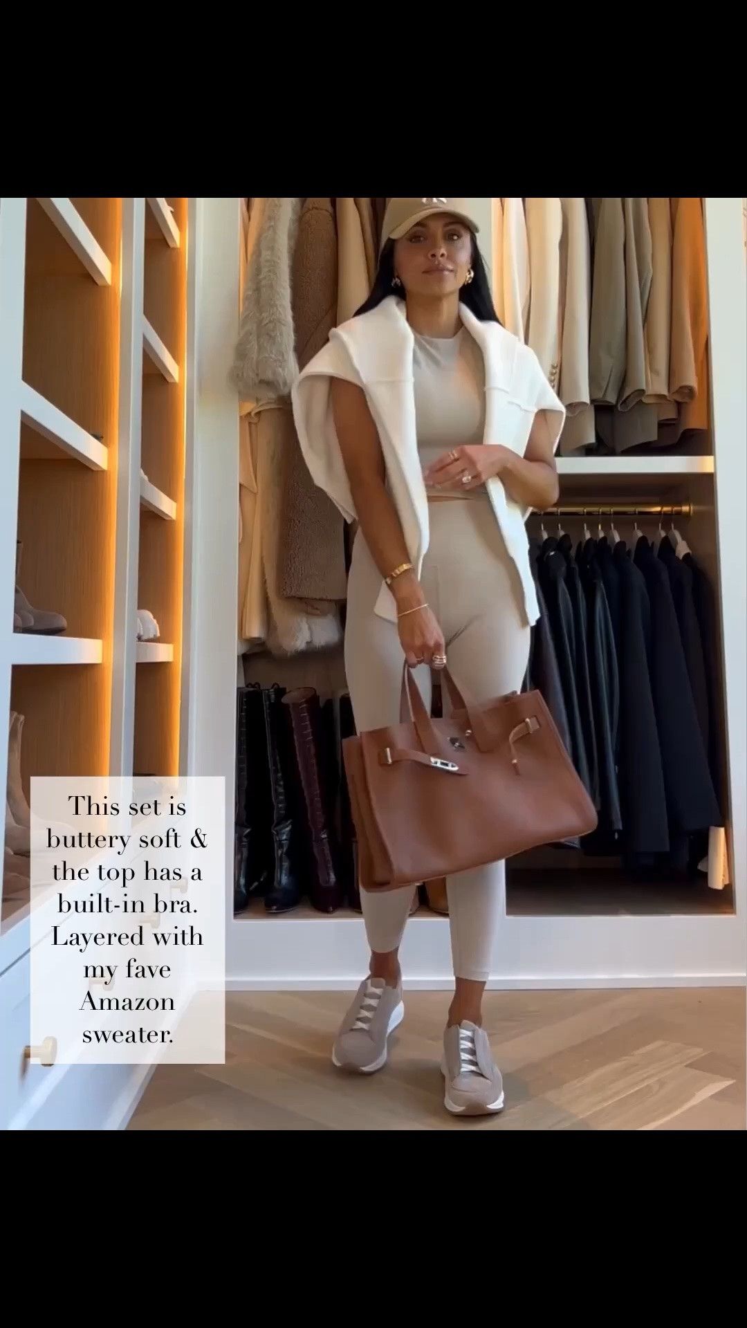 Amazon finds that look expensive / Rich mom summer vibes 
My favorite Amazon sweater for layering 
My favorite Amazon activewear that looks like Alo

#LTKActive #LTKOver40 #LTKootd