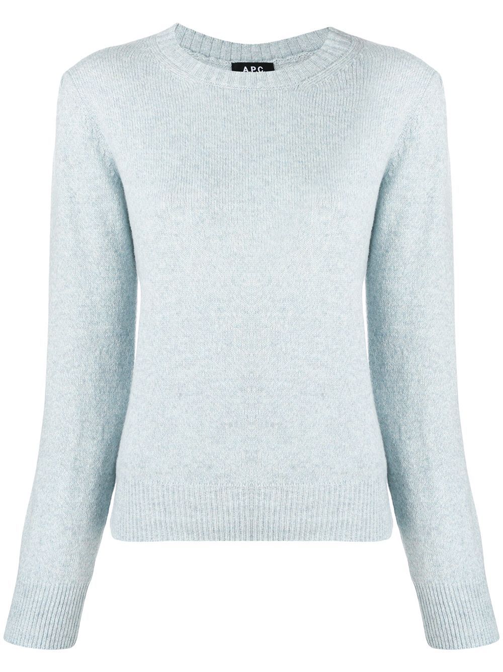 A.P.C. round neck sweater - Blue | FarFetch US