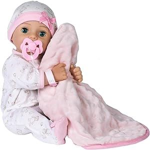 Adora Adoption Baby Hope - 16 inch Realistic Newborn Baby Doll with Doll Accessories and Certific... | Amazon (US)