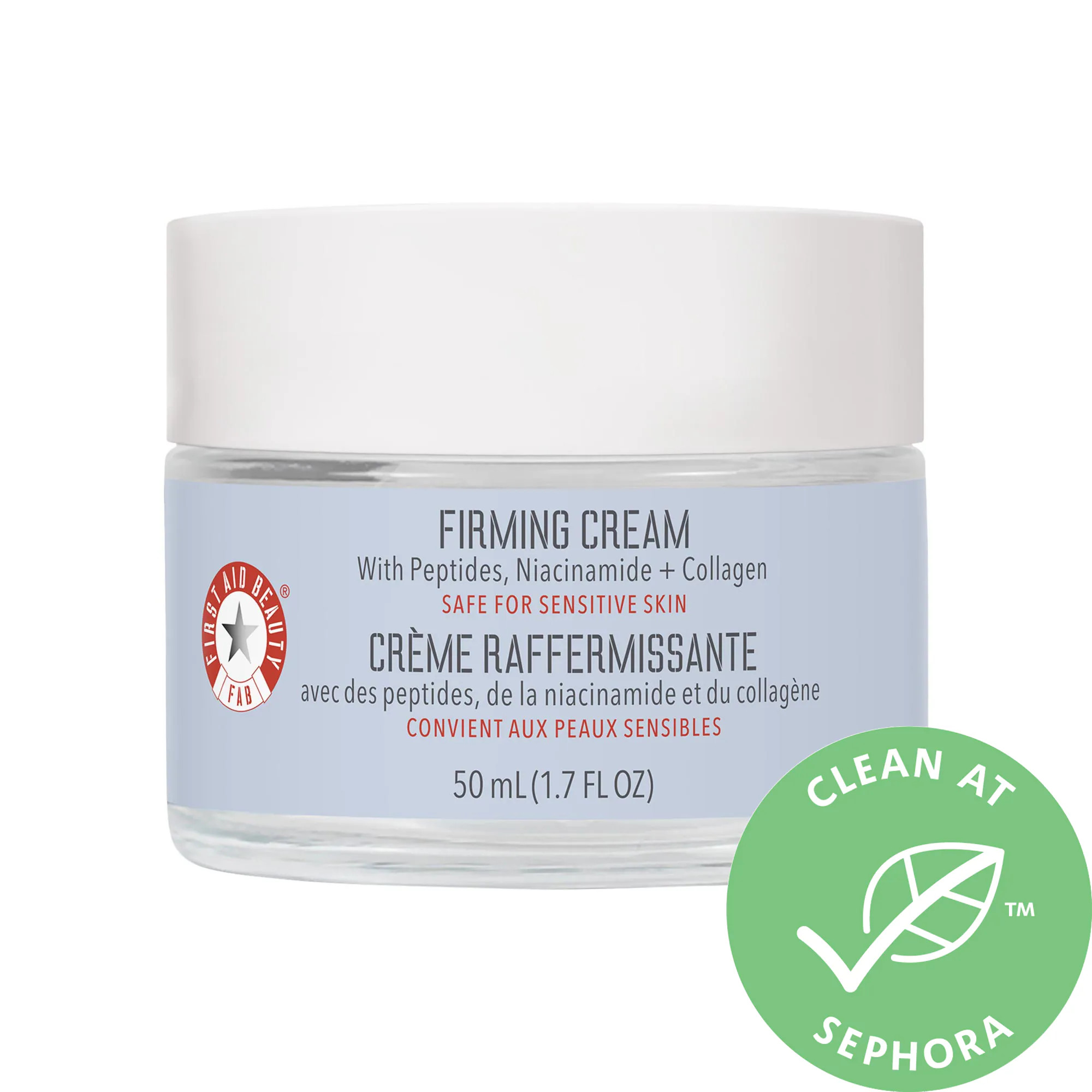 First Aid Beauty Ultra Repair Firming Collagen Cream with Peptides and Niacinamide 1.7 oz/ 50 mL | Sephora (US)