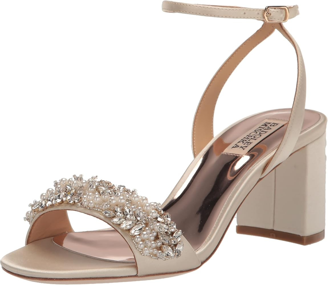 Badgley Mischka Women's Clara Heeled Sandal | Amazon (US)