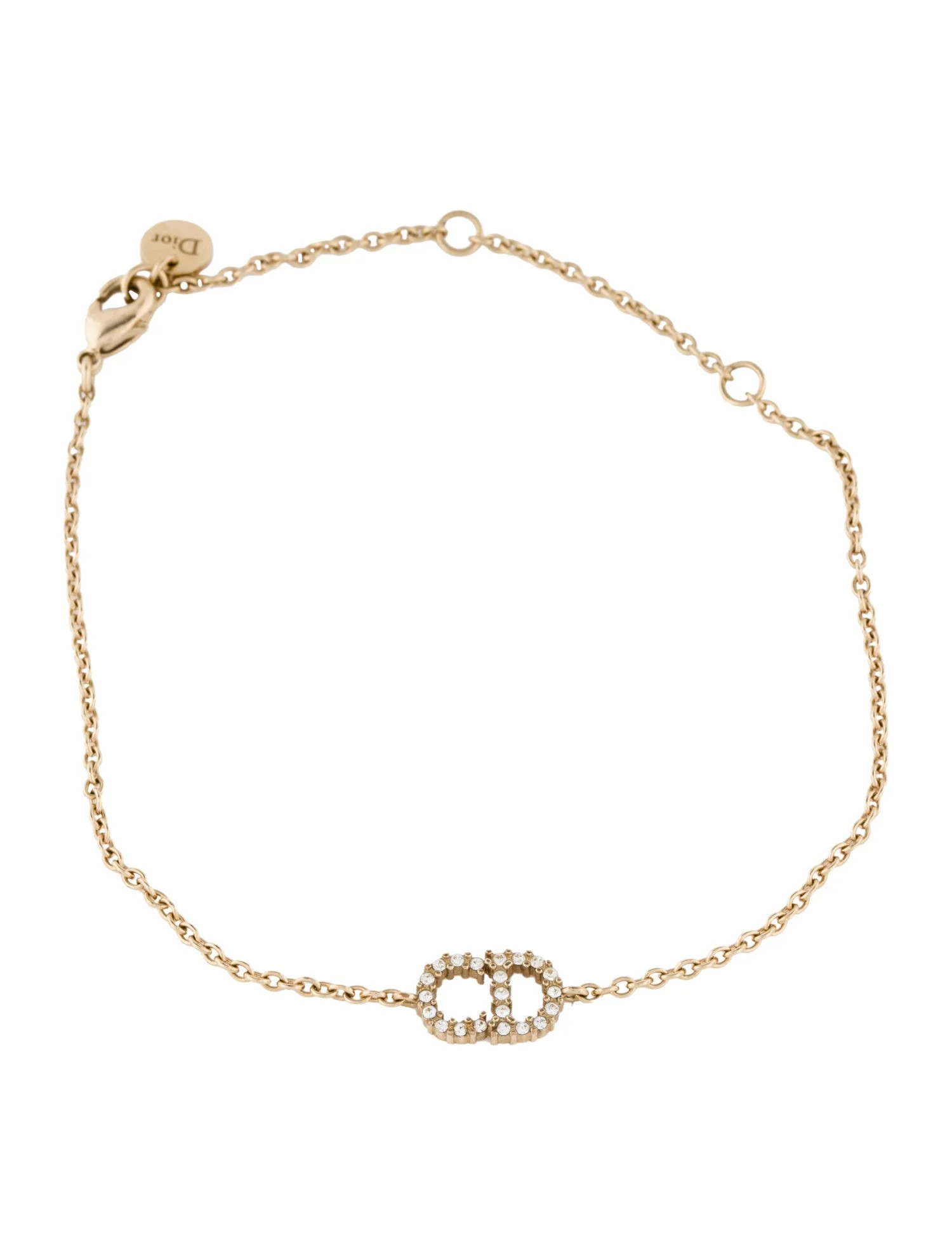 Crystal 'CD' Bracelet | The RealReal