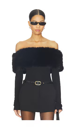 Nella Top in Black | Revolve Clothing (Global)