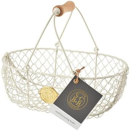 Burgon & Ball Sophie Conran Harvest Basket, Small, Buttermilk | Amazon (UK)
