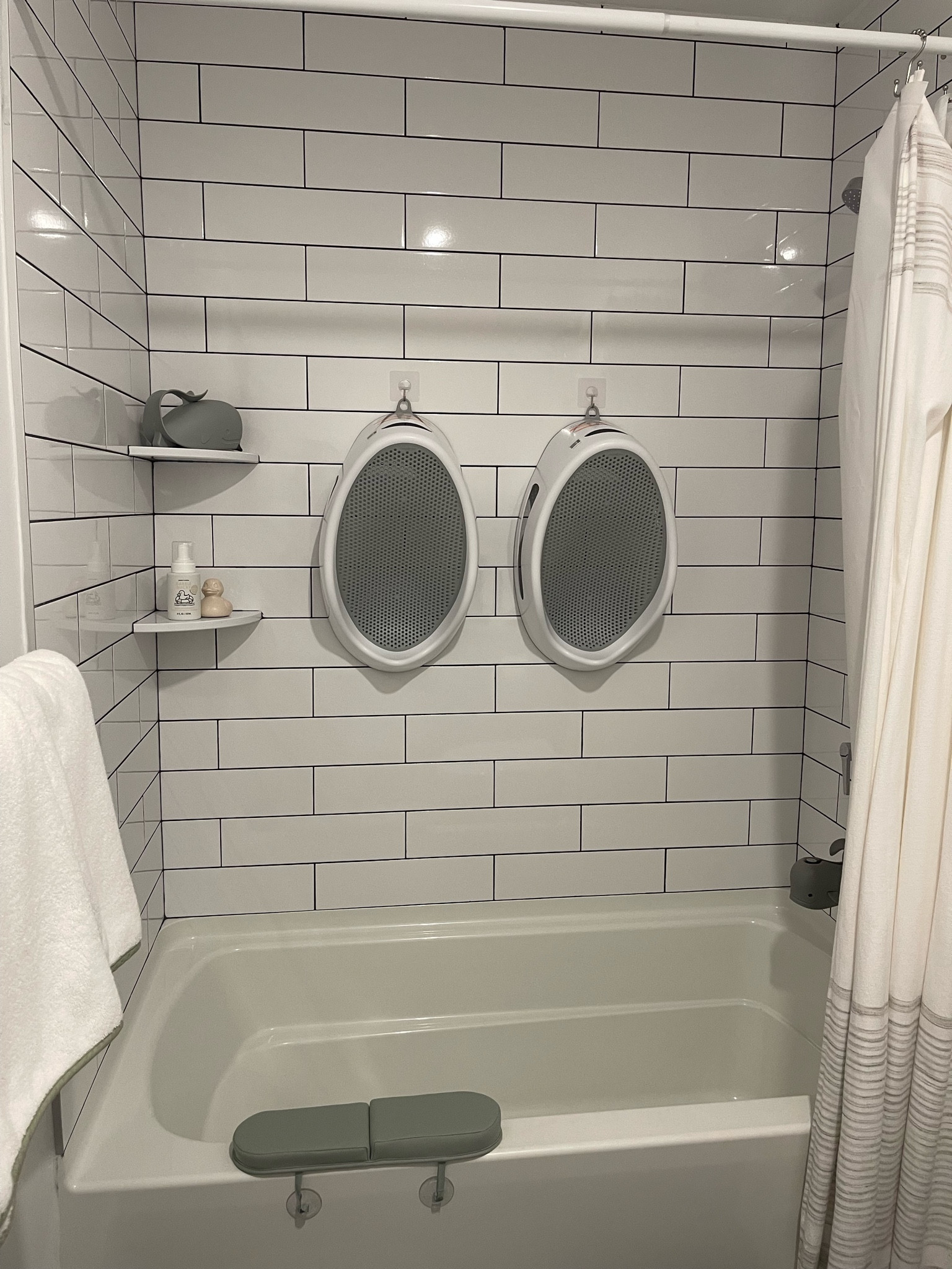 Bath time upgrade for the twins 