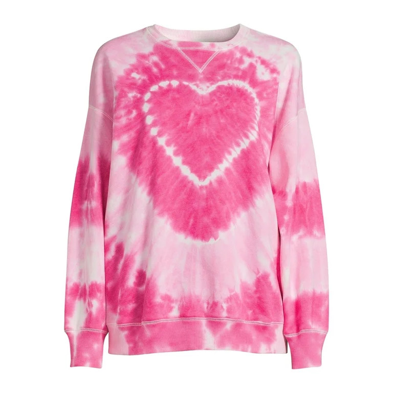 No Boundaries Juniors' Washed Crewneck Sweatshirt, Sizes XS-XXXL | Walmart (US)