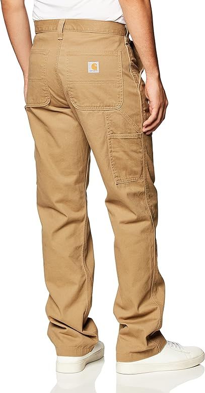 Carhartt Men's Relaxed Fit Washed Twill Dungaree Pant | Amazon (US)