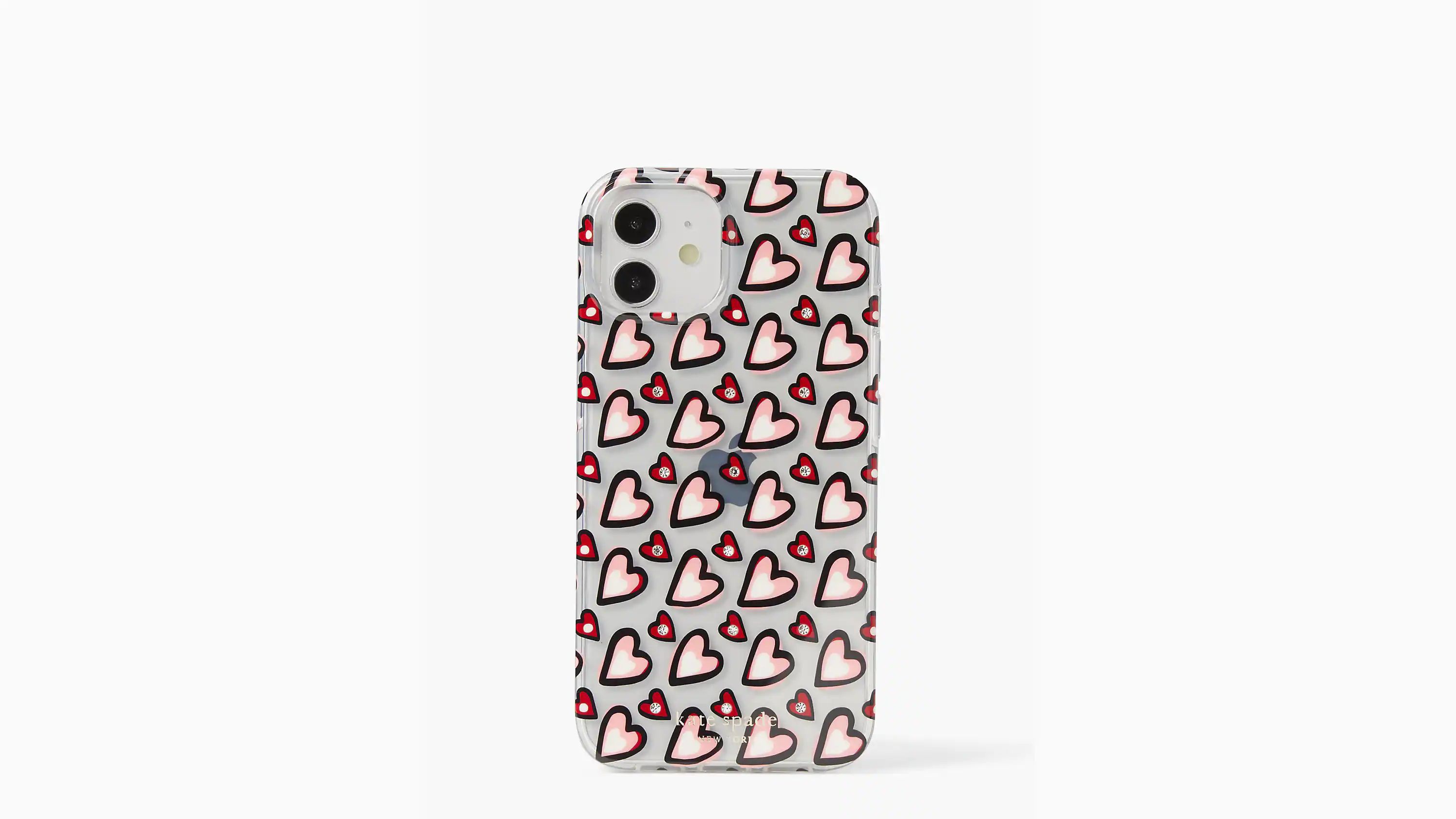 Kate Spade Heart Iphone 14 Case, Clear | Kate Spade (US)