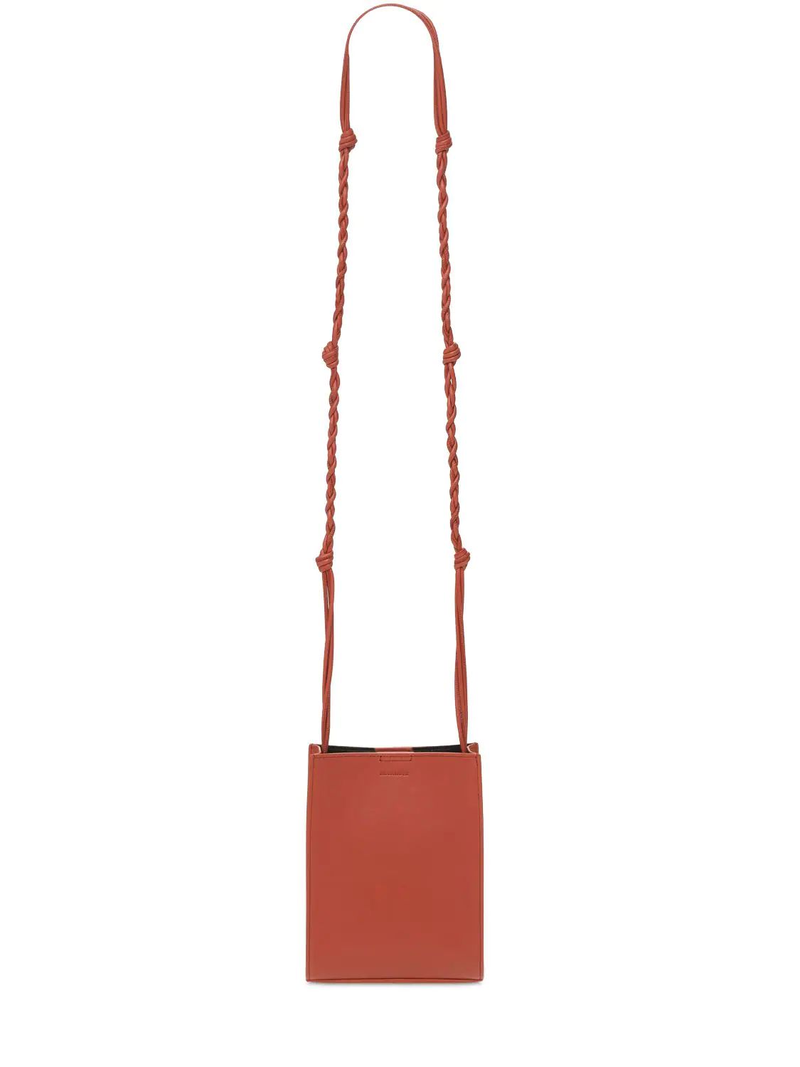 Small Tangle Leather Shoulder Bag | Luisaviaroma
