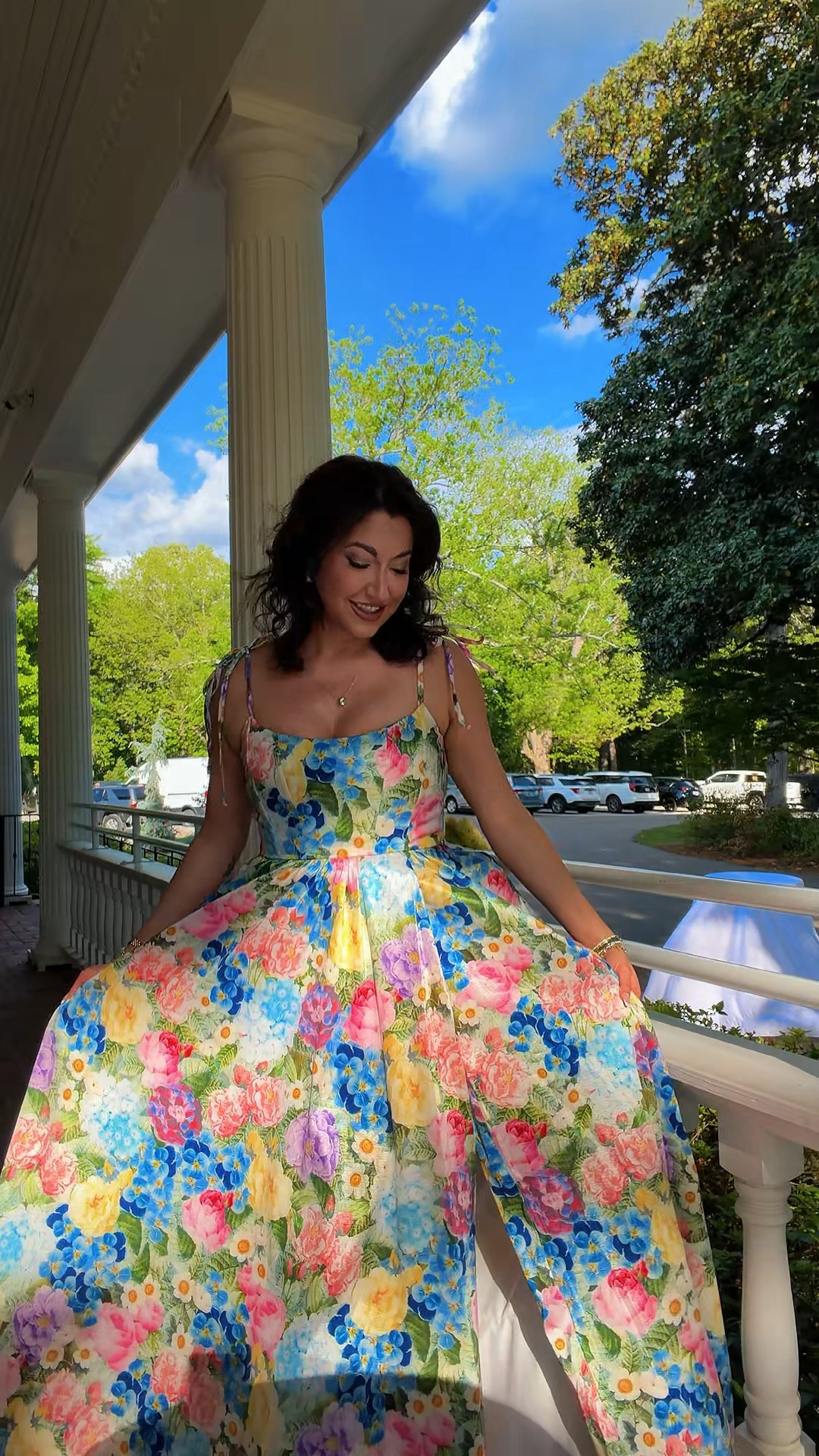 The most perfect wedding guest dress on earth 🤏🏼🤏🏼🤏🏼🤏🏼🤏🏼
I am wearing a size 6 and it does run a little TALL. I got mine hemmed by about an inch. But SO worth it. 

#LTKBeauty #LTKWedding #LTKootd