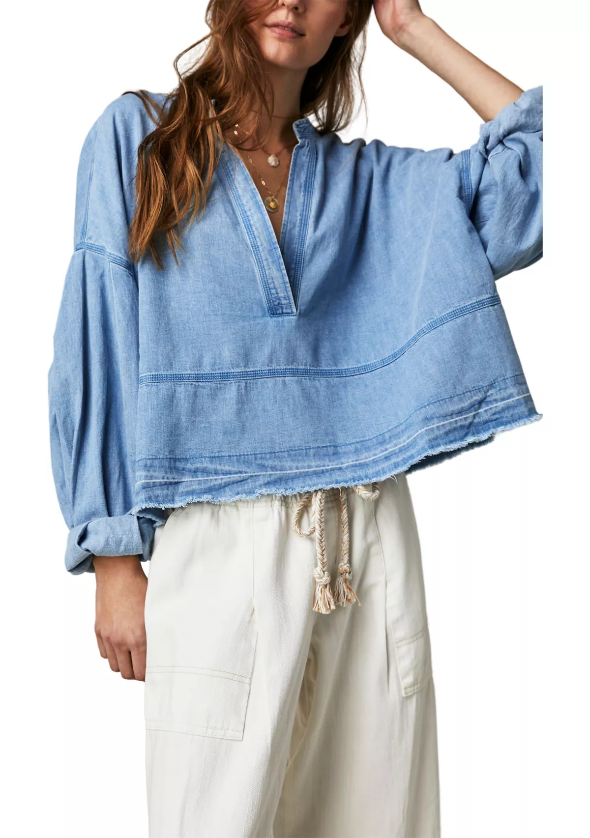 Jude Denim Pullover | Belk