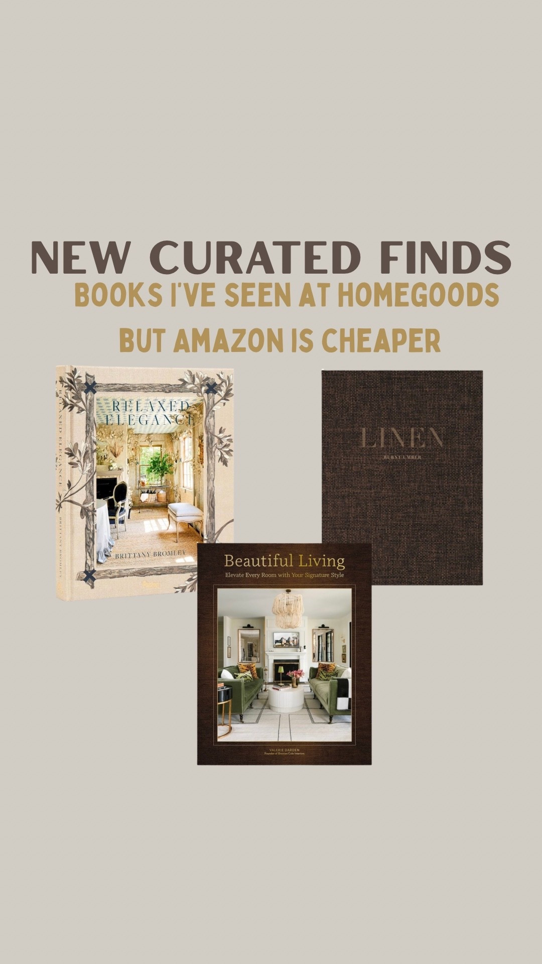 Coffee table books I’ve seen at HomeGoods but Amazon has them cheaper! 

#LTKGiftGuide #LTKHoliday #LTKdayinmylife