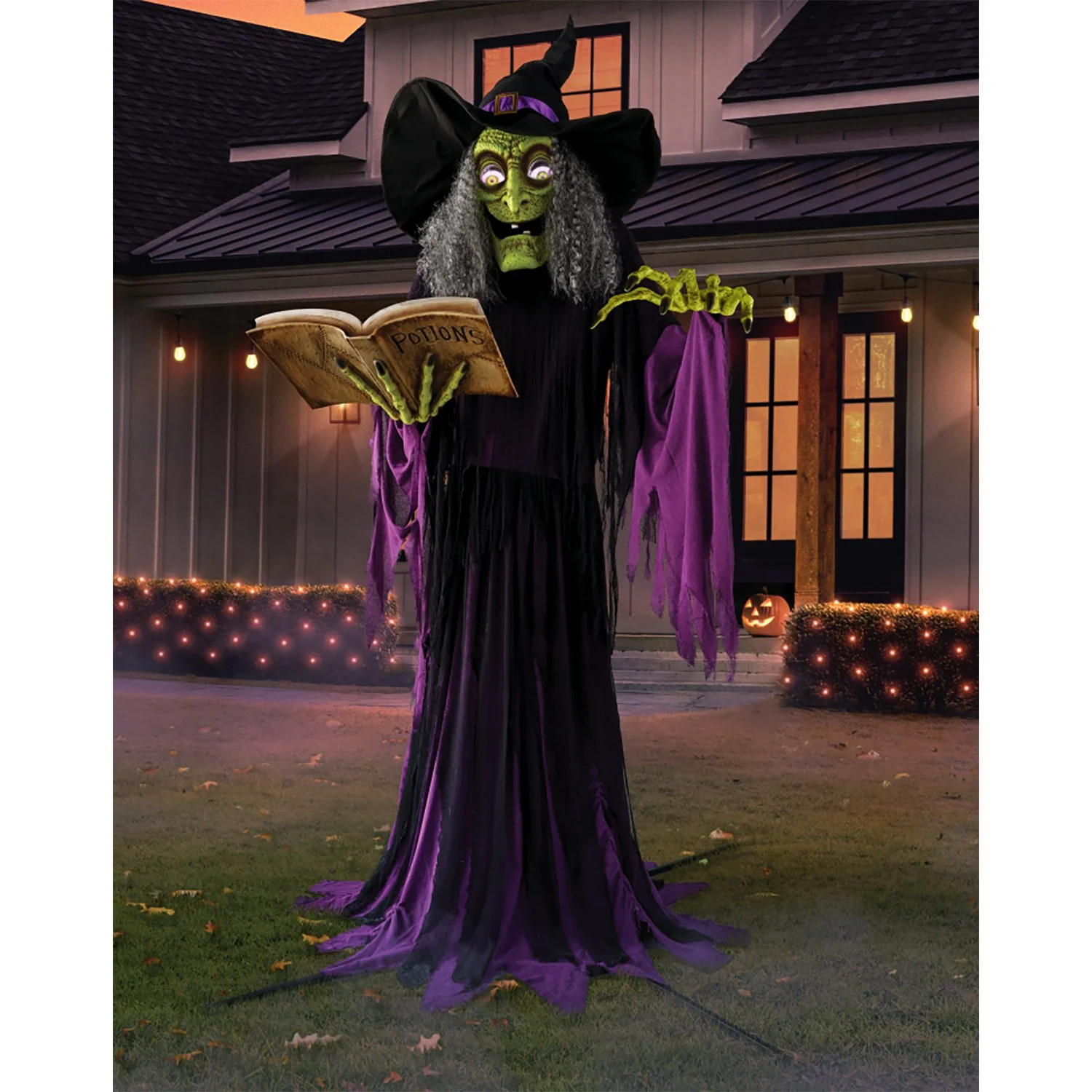 Member's Mark 9' Pre-Lit Animated Spell-Casting Witch | Sam's Club