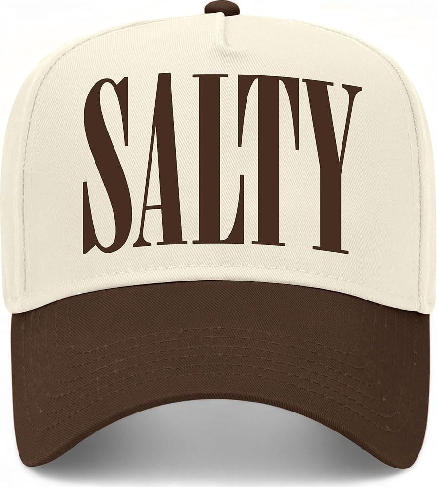 Salty Serif Vintage Trucker Hat | Premium Adjustable Snapback Baseball Hat for Men & Women | Amazon (US)