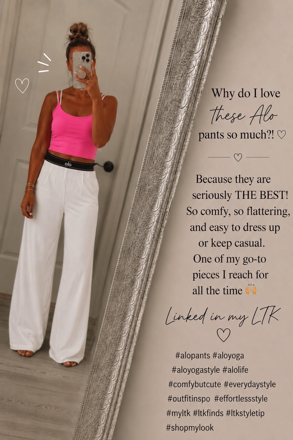 My go-to pants lately 🤍✨

These Alo pants are seriously SO good!! So comfy, flattering, and easy to dress up or keep casual. I throw them on all the time — errands, casual days, or even dressed up with a cute tank 🙌🏼

Linked in my LTK 🤍

#aloyoga #alopants #ltkstyle #ltkfinds #everydaystyle #comfyfashion #outfitinspo #casualchic #widelegpants #shopmylook

#LTKgrwm #LTKootd #LTKU
