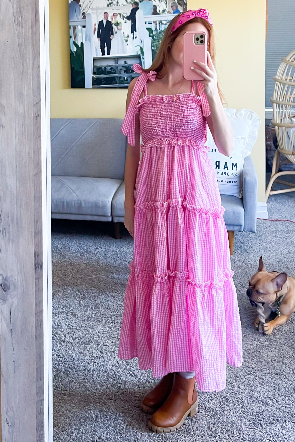 Colorful petite spring outfit - perfect Easter dress to pair with a cardigan!

Wearing XS in dress, fits tts- love the tie straps and smocked top, skirt is lined. 

Easter dress, Easter dresses, spring dresses, spring outfit, petite dresses 

#LTKFindsUnder50 #LTKSeasonal #LTKPetite