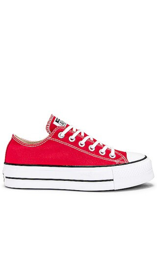 Chuck Taylor All Star Lift Sneaker in Converse Red | Revolve Clothing (Global)