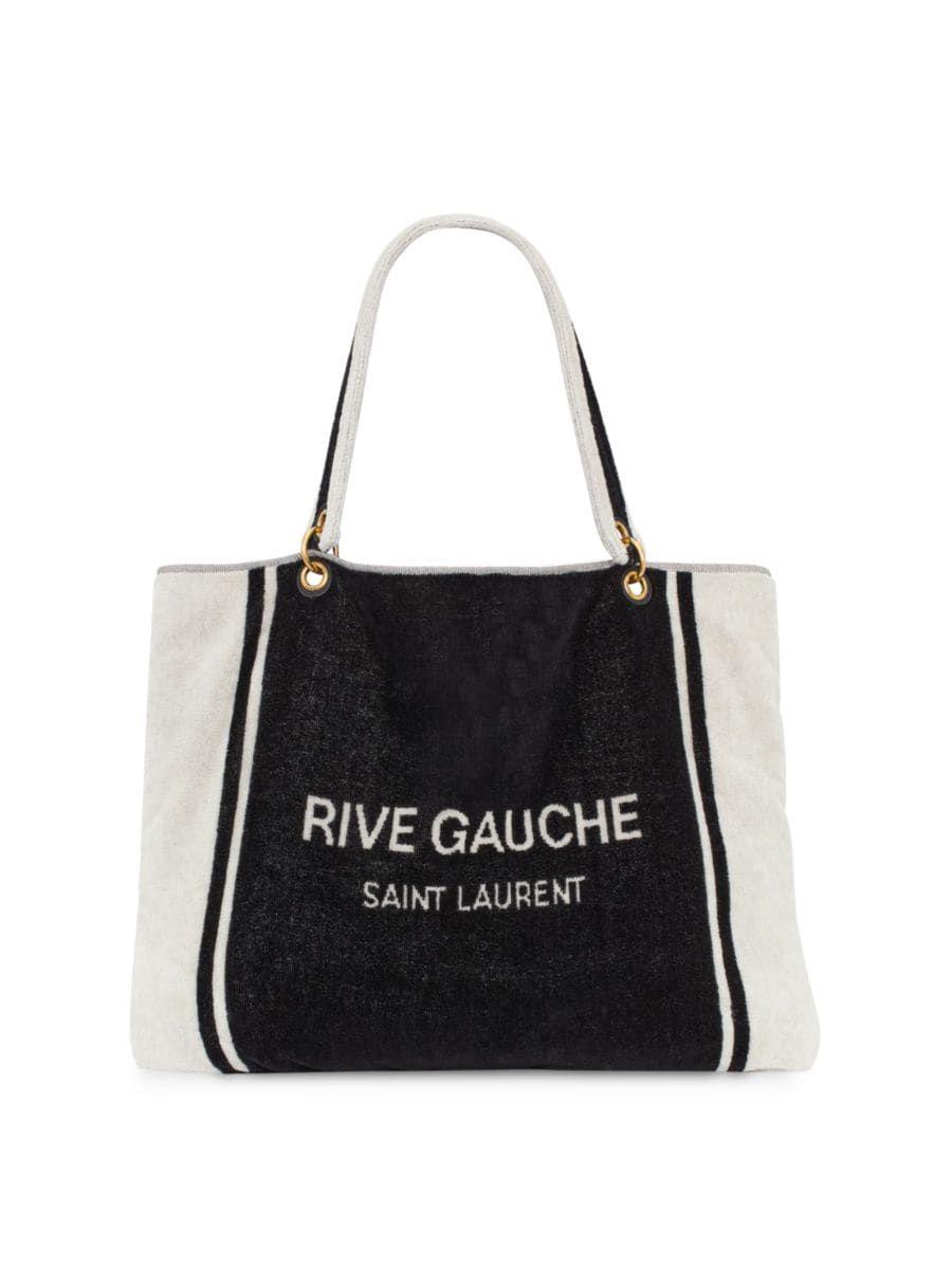 Rive Gauche Towel Tote Bag in Terry Cloth | Saks Fifth Avenue