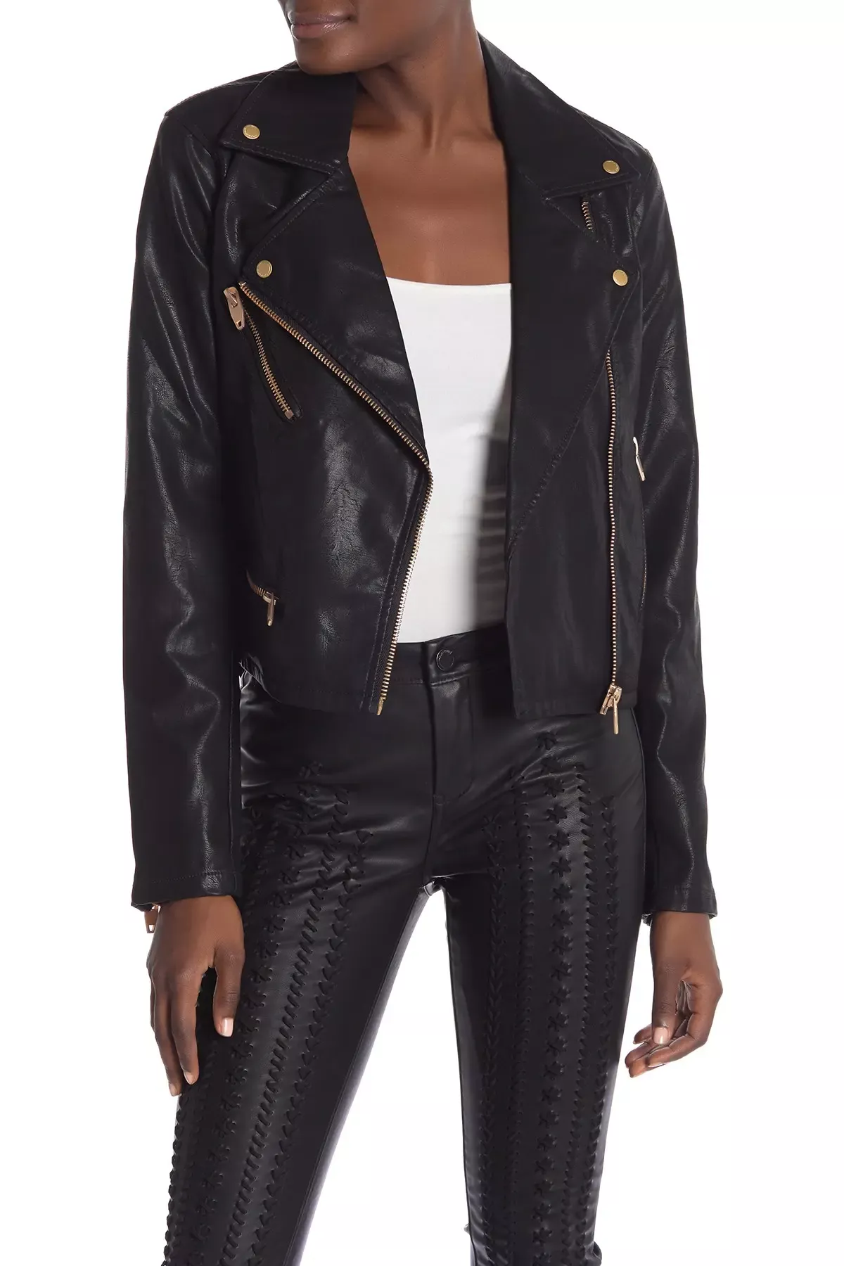 Blank nyc leather 2024 jacket nordstrom rack