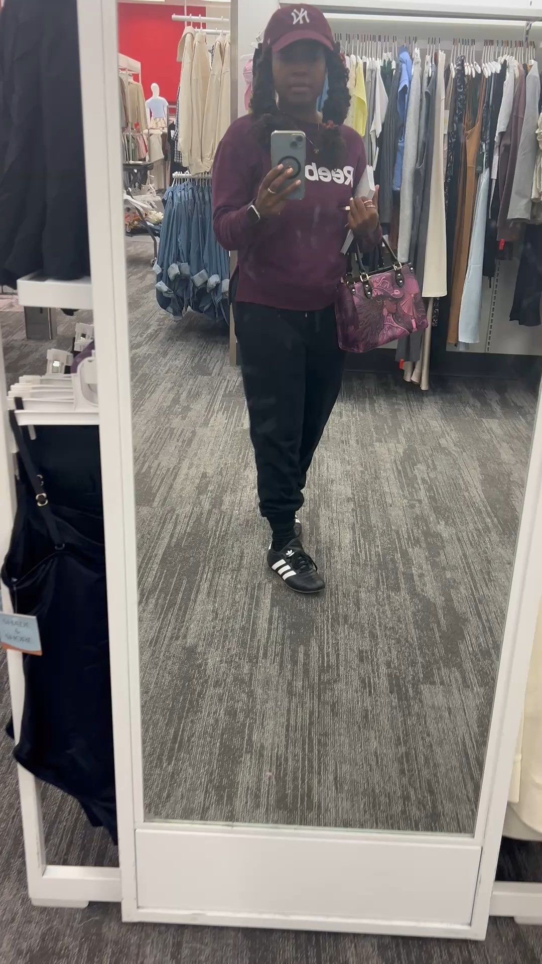 Went to TARGET this morning to look for a new journel to write my travel adventures this year…. Found one clearance!  Anyhoo, here is my ootd this morning running errands! (Sweatshirt is thrifted)

#LTKPetite #LTKmomlife #LTKdayinmylife