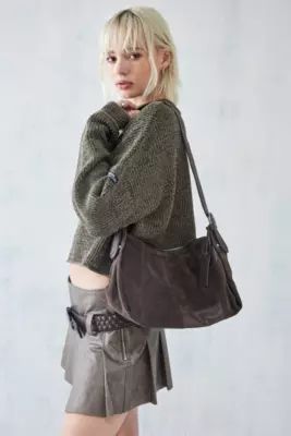 UO Suede Patchwork Shoulder Bag | Urban Outfitters (EU)