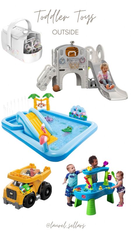 Fun toys for toddler to play with outside this summer - toddler activities - screen free activities - outside toys - family time - summer break

#LTKBaby #LTKKids #LTKSeasonal