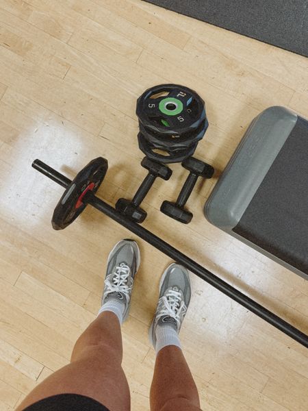 Kicking it into high gear with my trusty New Balance sneakers for today's weights class! Perfect fit true to size! 👟💪 

#LTKstyletip #LTKfitness #LTKshoecrush