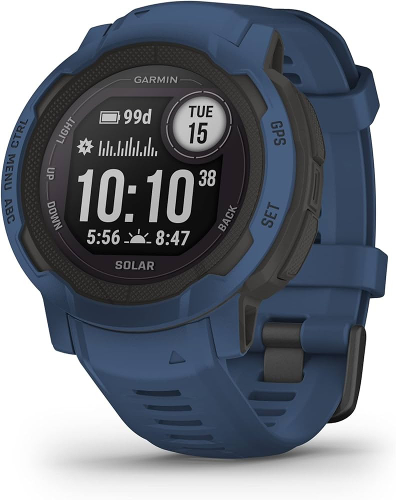 Garmin Instinct 2 Solar, GPS Outdoor Watch, Solar Charging Capabilities, Multi-GNSS Support, Trac... | Amazon (US)