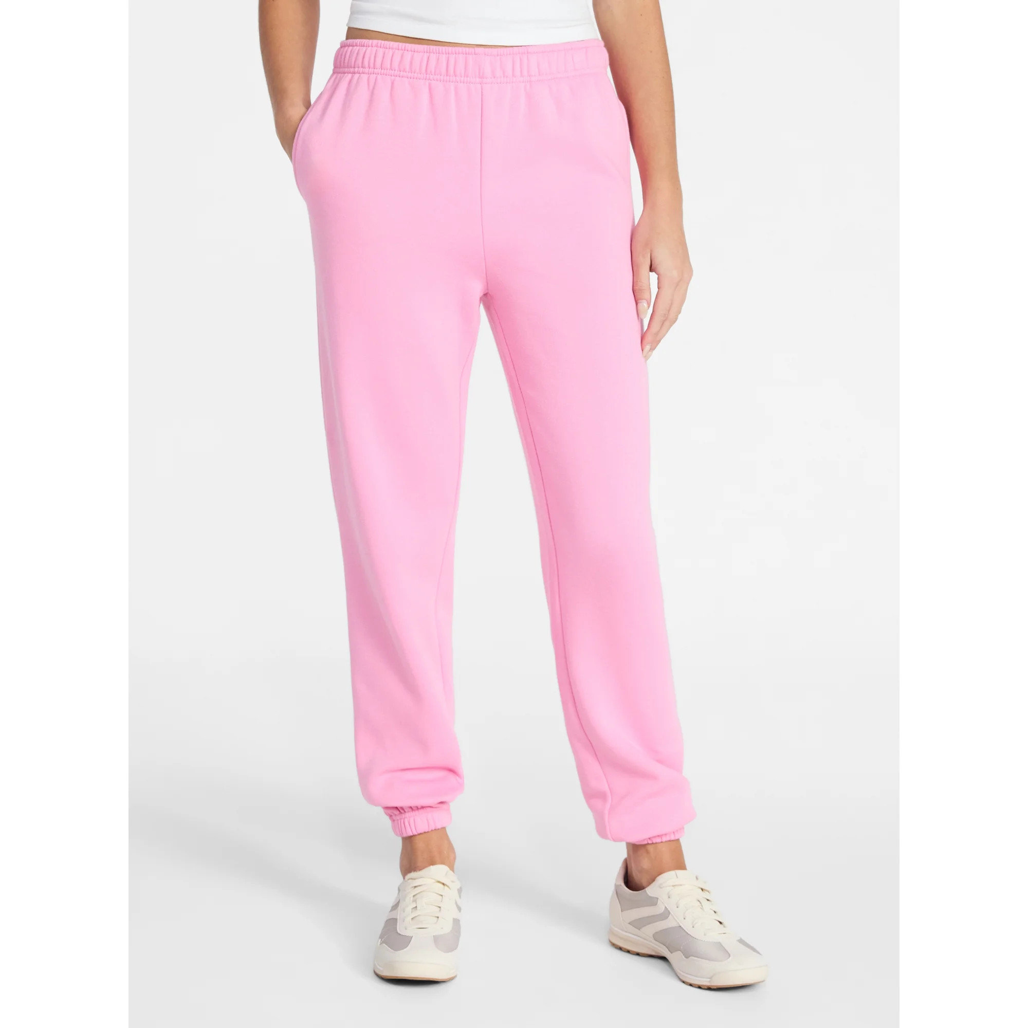 No Boundaries Soft Fleece Joggers, 29'' Inseam, Women's XXS-4X | Walmart (US)