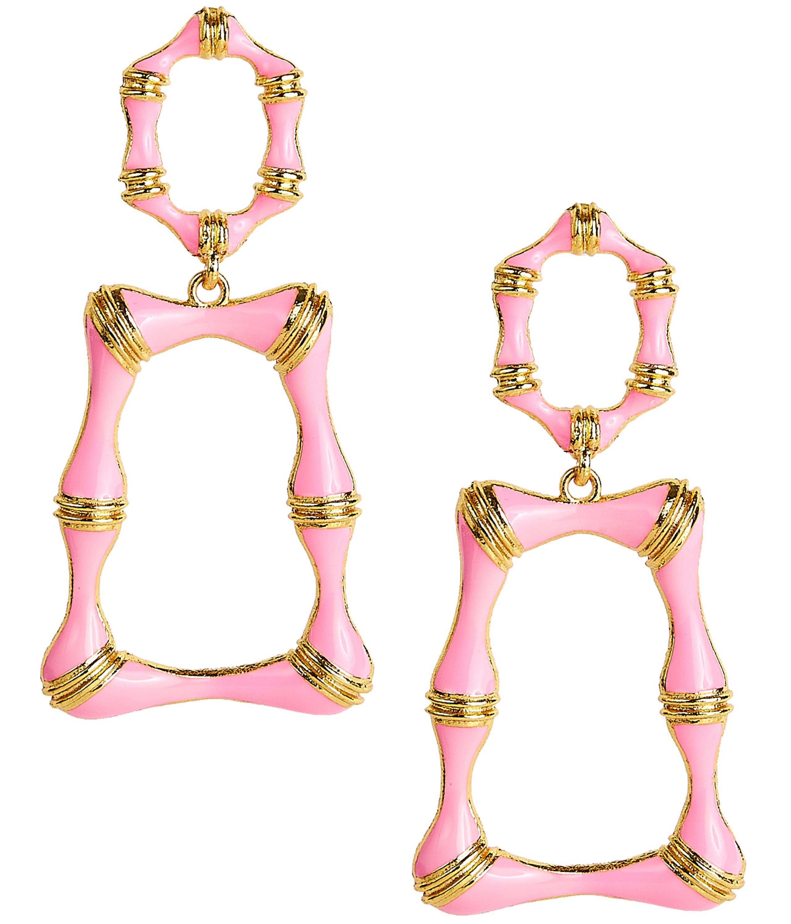 Jordan - Enamel Bamboo - Earrings | Lisi Lerch Inc