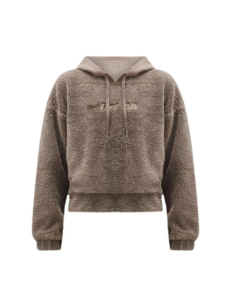 Textured Fleece Embroidered Logo Hoodie | Lululemon (US)