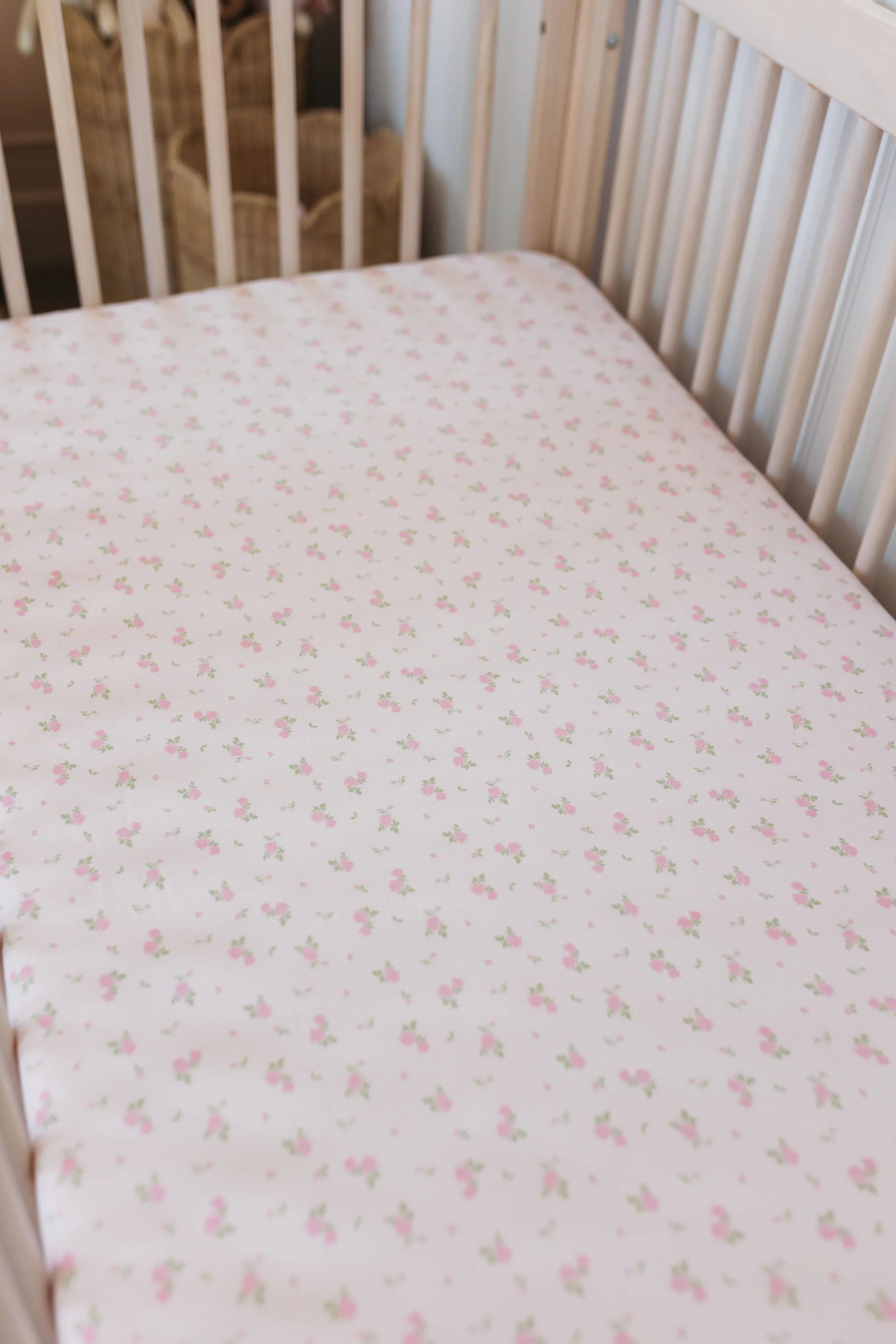 Haven Floral Crib Sheet | In My Jammers