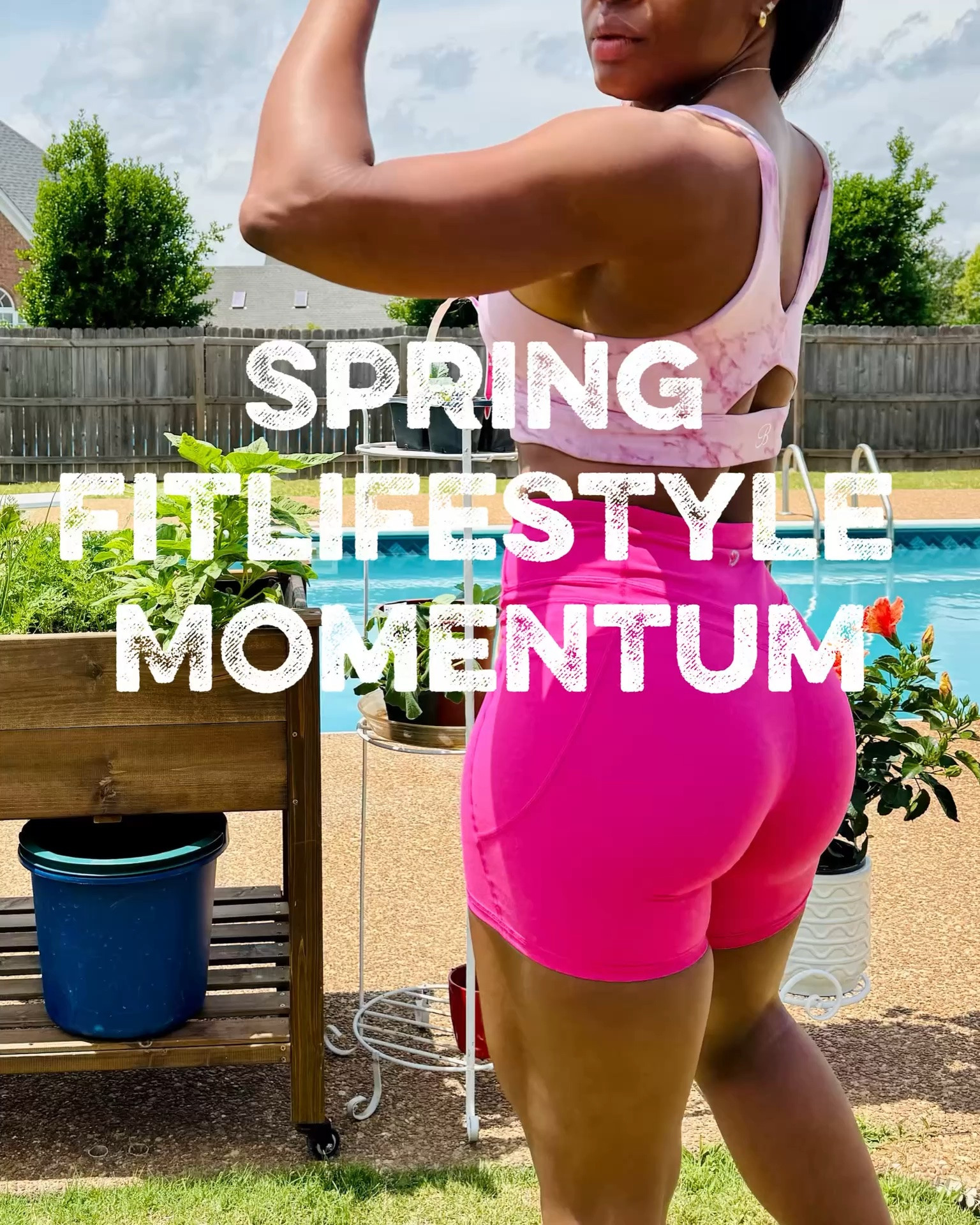 SPRING FITNESS CONTINUES 🌿☀️💪🏽

The humidity is sitting at approximately 1000% today 😂 but we’re still showing up anyway because consistency doesn’t wait for perfect weather.

Today’s fit:
• Lululemon shorts  
• IUGA activewear  
• New Balance sneakers  
• Alo accessories to finish the look  

The backyard workouts have been hitting different lately. Between the sunshine, the birds singing, and the pool finally getting cleaner thanks to the dolphin vacuum… it’s giving summer reset energy already 🏖️✨

Now all I can think about is jumping into that pool after cardio 😭💦

Reminder:
The little things you do daily eventually become the lifestyle you prayed for. Keep showing up.

Use my IUGA discount code for 20% OFF because cute activewear absolutely helps the motivation 😂🤍

#LTKFitness #SpringFitness #FitLifestyle #BackyardWorkouts #Lululemon #IUGA #NewBalance #AloYoga #FitnessMotivation #SummerBodyLoading #HotGirlWalk #WorkoutOOTD #AthleisureStyle #ActivewearFinds #FitnessJourney #PoolsideVibes #ConsistencyOverMotivation #WomenWhoWorkout #HealthyLifest

#LTKActive #LTKfitnessgoals #LTKSwim #LTKHome