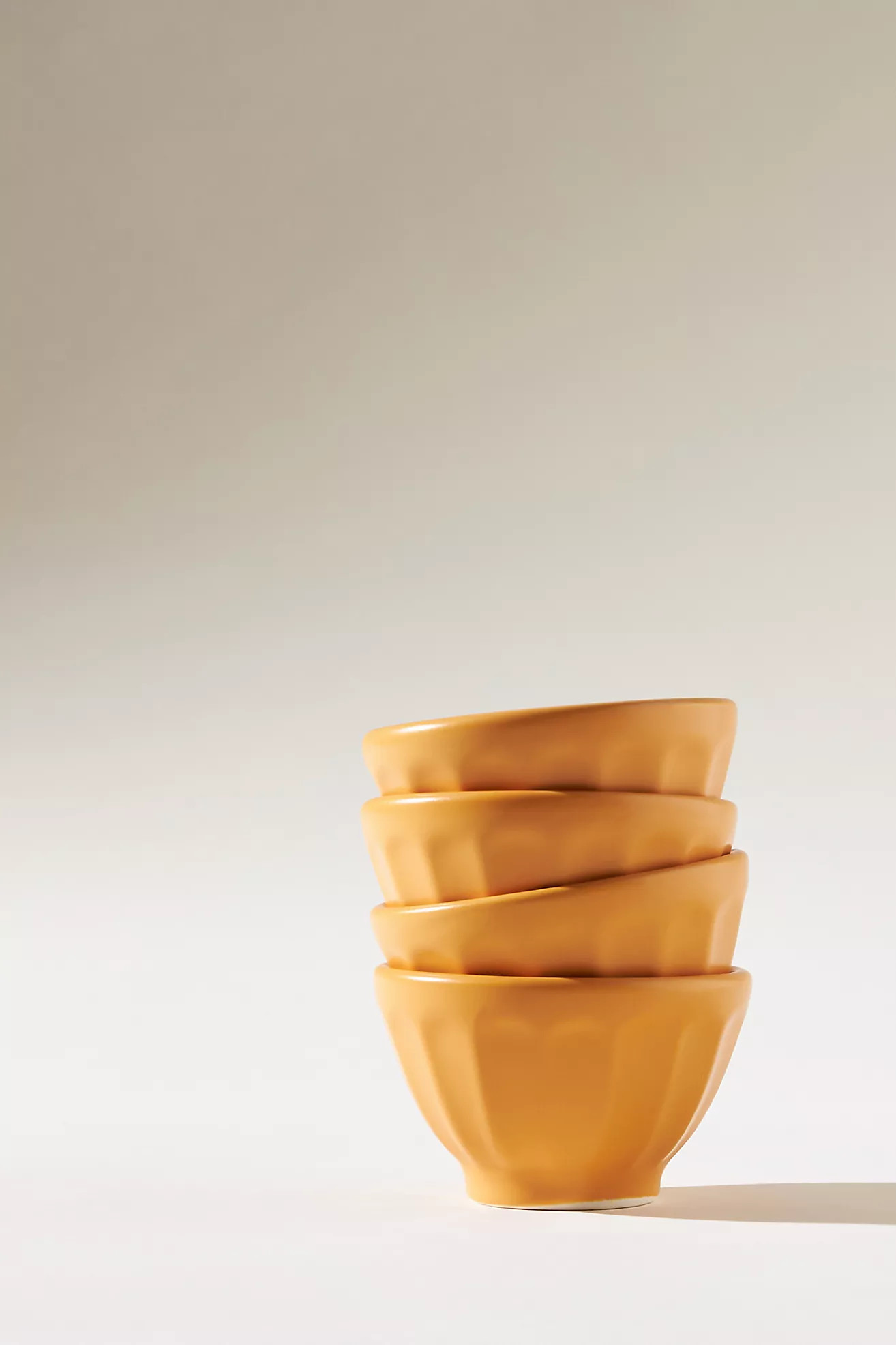 Mini Matte Latte Bowls, Set of 4 | Anthropologie (US)