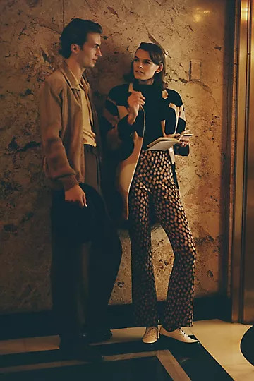 Maeve Kick Flare Pants | Anthropologie (US)