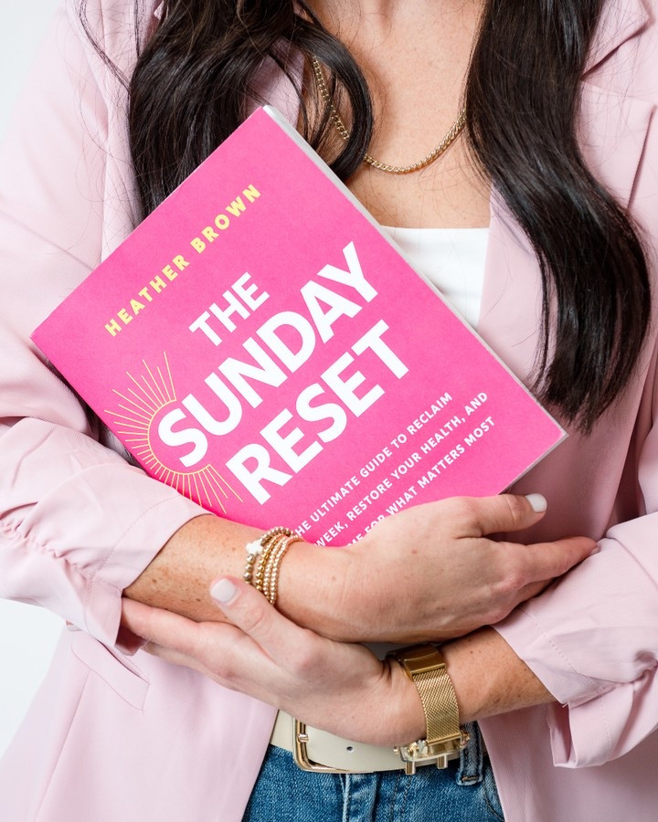 From my heart to yours… 

The Sunday Reset [coming January 12]

If you’ve ever felt overwhelmed by ALL the wellness advice...

If you’re doing your best to care for your health, your faith, your family + your home, but still feel like you’re constantly behind...

If you’ve ever thought, “There HAS to be a better way to live than this...”

The Sunday Reset is for you. ❤️

I wanted to write something different: a book that connects the dots between Scripture + science, faith + health, and what all of this actually looks like in the middle of busy mom life.

Not another complicated wellness plan.

A practical, biblical rhythm for caring for your mind, body, spirit + home and returning to the way God designed us to live.

Y’all, this book holds SO much of my life. The motherhood. The health journey. The grief. The waiting. The questions. The things God has taught me through the hardest seasons AND the sweetest ones. 🥹

And after SIX YEARS of waiting, I can't believe I finally get to put it in your hands.

Want a sneak peek?! 👀

Comment RESET and I’ll send you an audio chapter + preorder details!

#SundayReset #HealthyByHeatherBrown Mind Body Spirit Health | Biblical Health | Millennial Mom