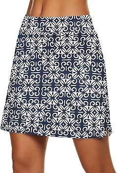 Ekouaer Women's Active Performance Skort Lightweight Skirt for Running Tennis Golf Workout Sports | Amazon (US)
