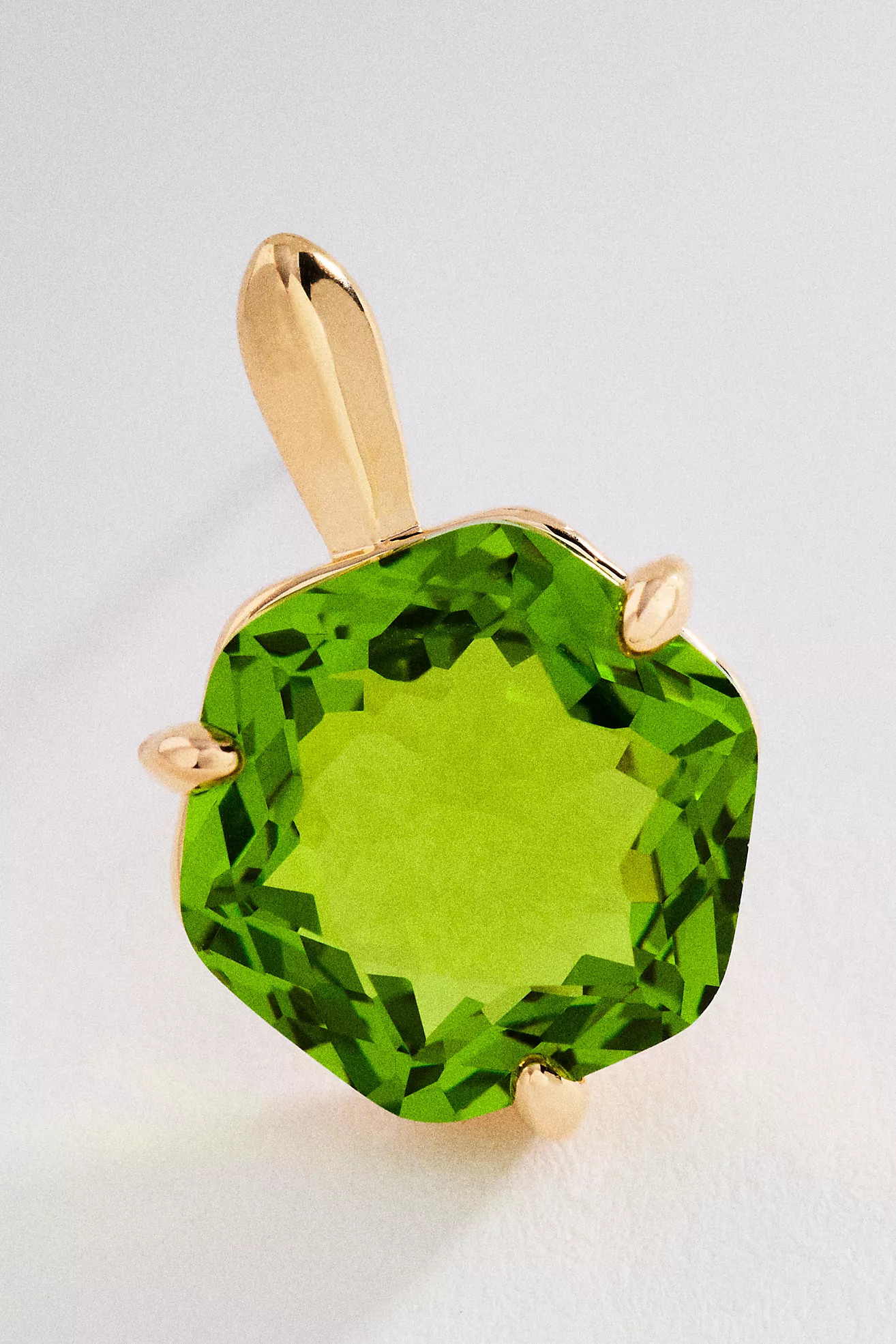 Hexagon Stone Post Earrings | Anthropologie (US)