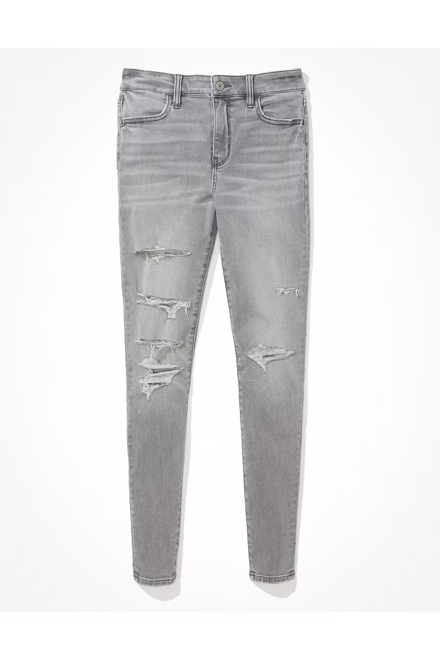 AE Ne(x)t Level Ripped High-Waisted Jegging | American Eagle Outfitters (US & CA)