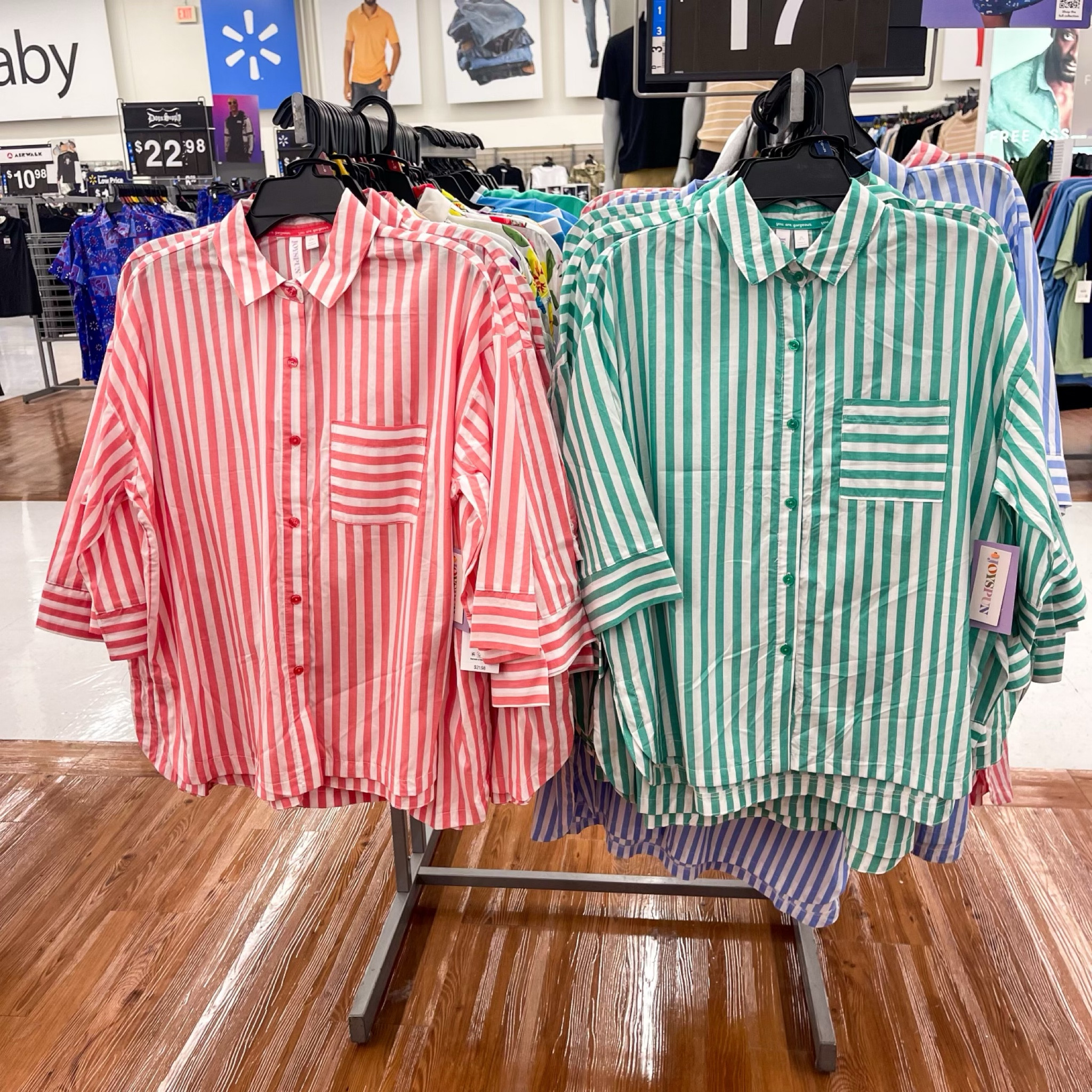 Cute boxer pajama sets at Walmart! These are from the Joyspun line and they are super soft! They come in a couple other cute colors and also work as a beach cover up. 

#LTKFindsUnder50 #LTKStyleTip #LTKSaleAlert