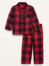 Unisex Matching Print Pajama Set for Toddler & Baby | Old Navy (US)