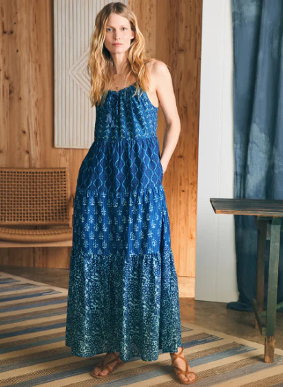 Silk Blend Sun Chaser Maxi | Strand the Boutique