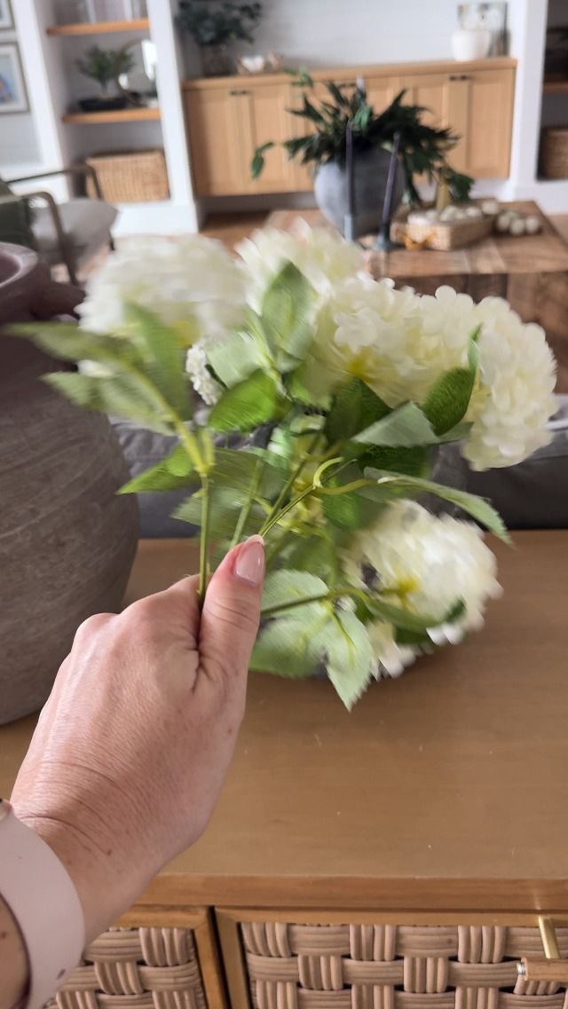 GREENTIME Tiny Artificial 7 Heads Hydrangea Bouquet Faux 13 Inches Mini Silk Hydrangea Flowers fo... | Amazon (US)