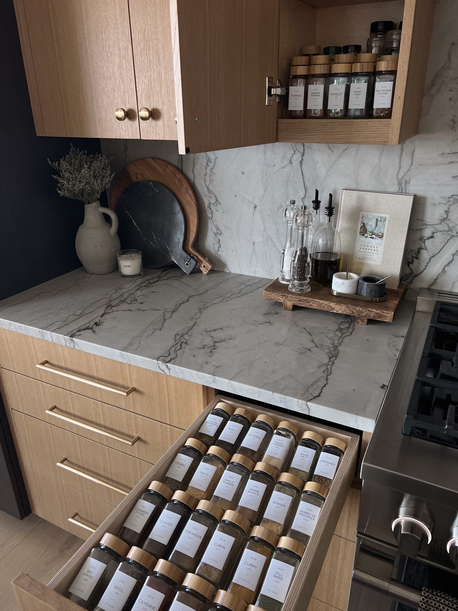 fave corner of my kitchen — spice drawer porn and styled vignettes 

#LTKhome #LTKFind #LTKunder100