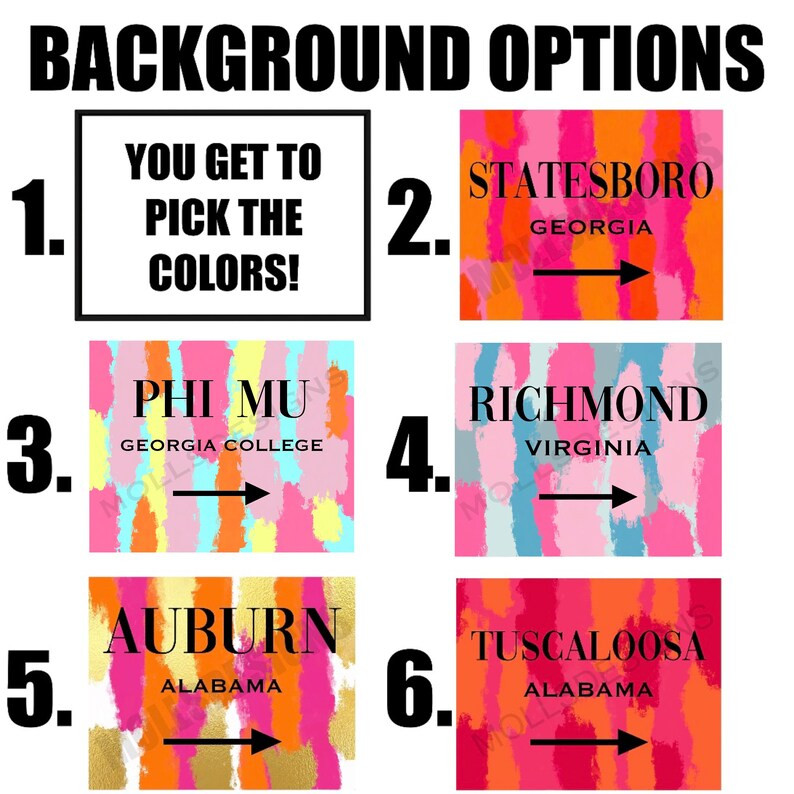 CUSTOM Location Wall Art Design digital Download Preppy - Etsy | Etsy (US)