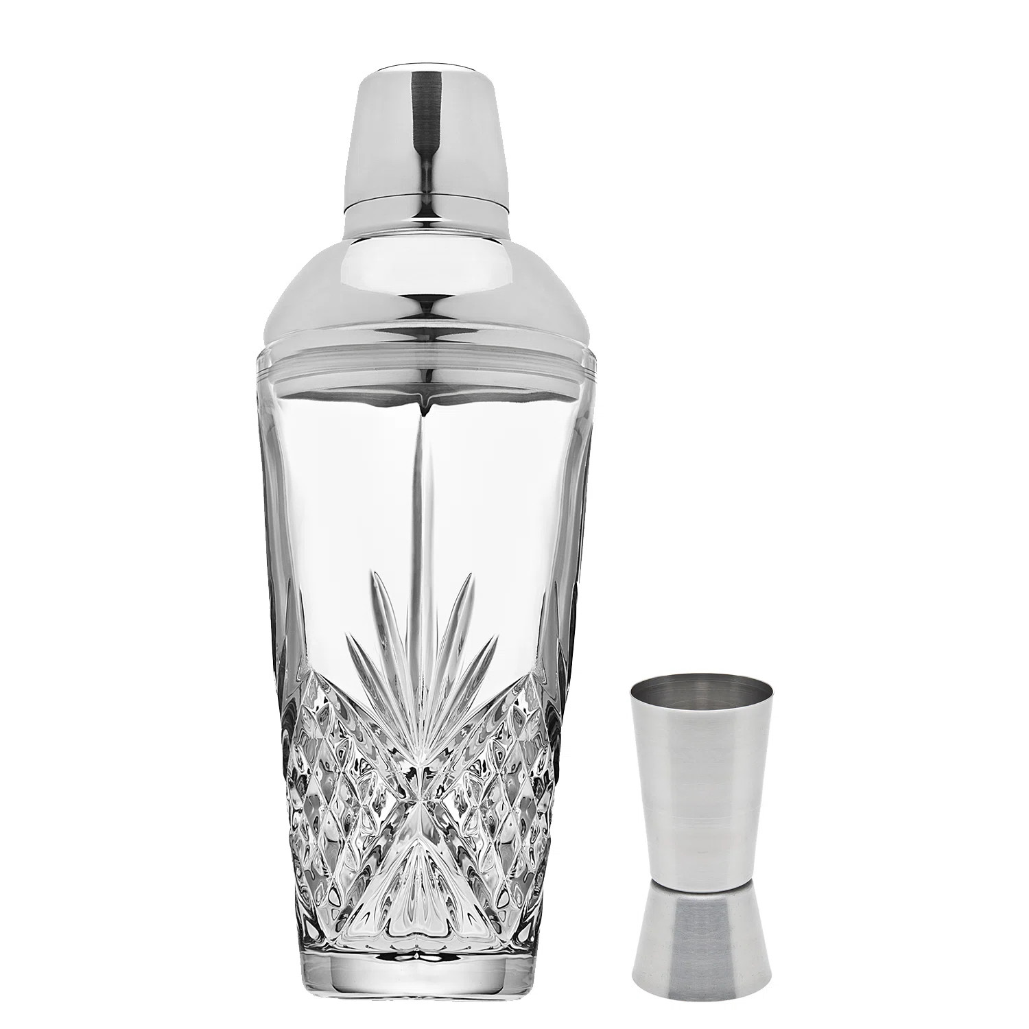 Dublin Crystal Cocktail Shaker 17oz | Wayfair North America